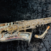 Beautiful Silver Plated Buffet Senzo Alto Saxophone, Serial #42223